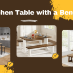 Kitchen Table with a Bench